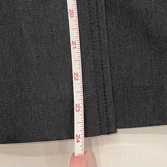 Semantiks Denim Look Dark Rinse 3/4 Sleeve Blazer / Jacket Cropped / Size 10 - Picture 12 of 14